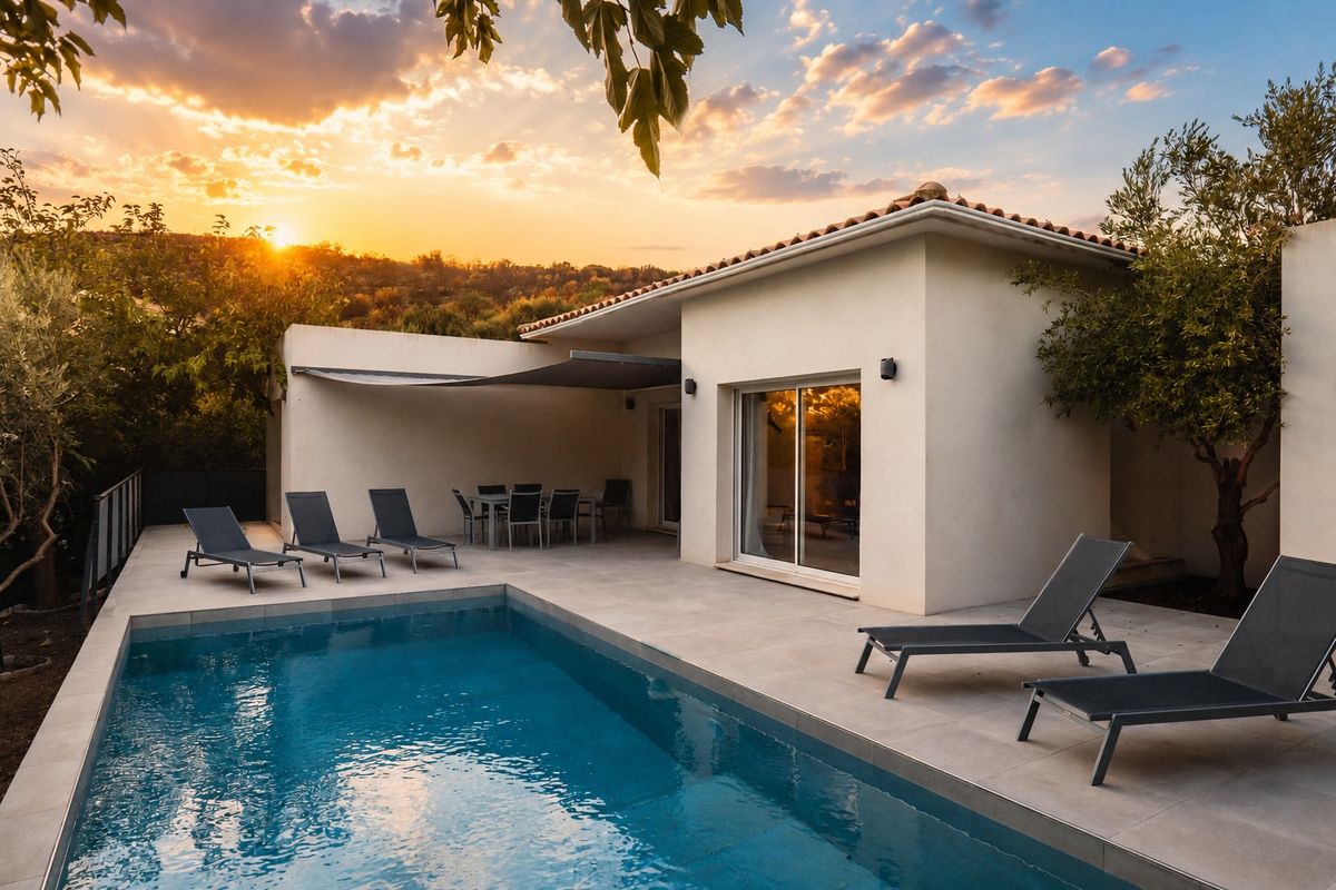 Une opportunité rare aux portes de Saint-Florent – Deux villas, deux piscines, une infinité de possibilités