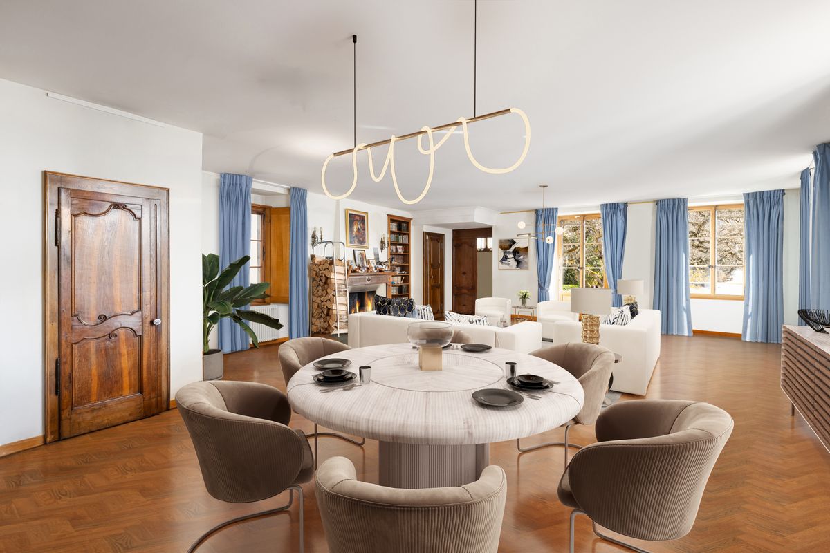 Au coeur de Montreux – Appartement de 270 m2 avec vue , terrasse et jardin privatif