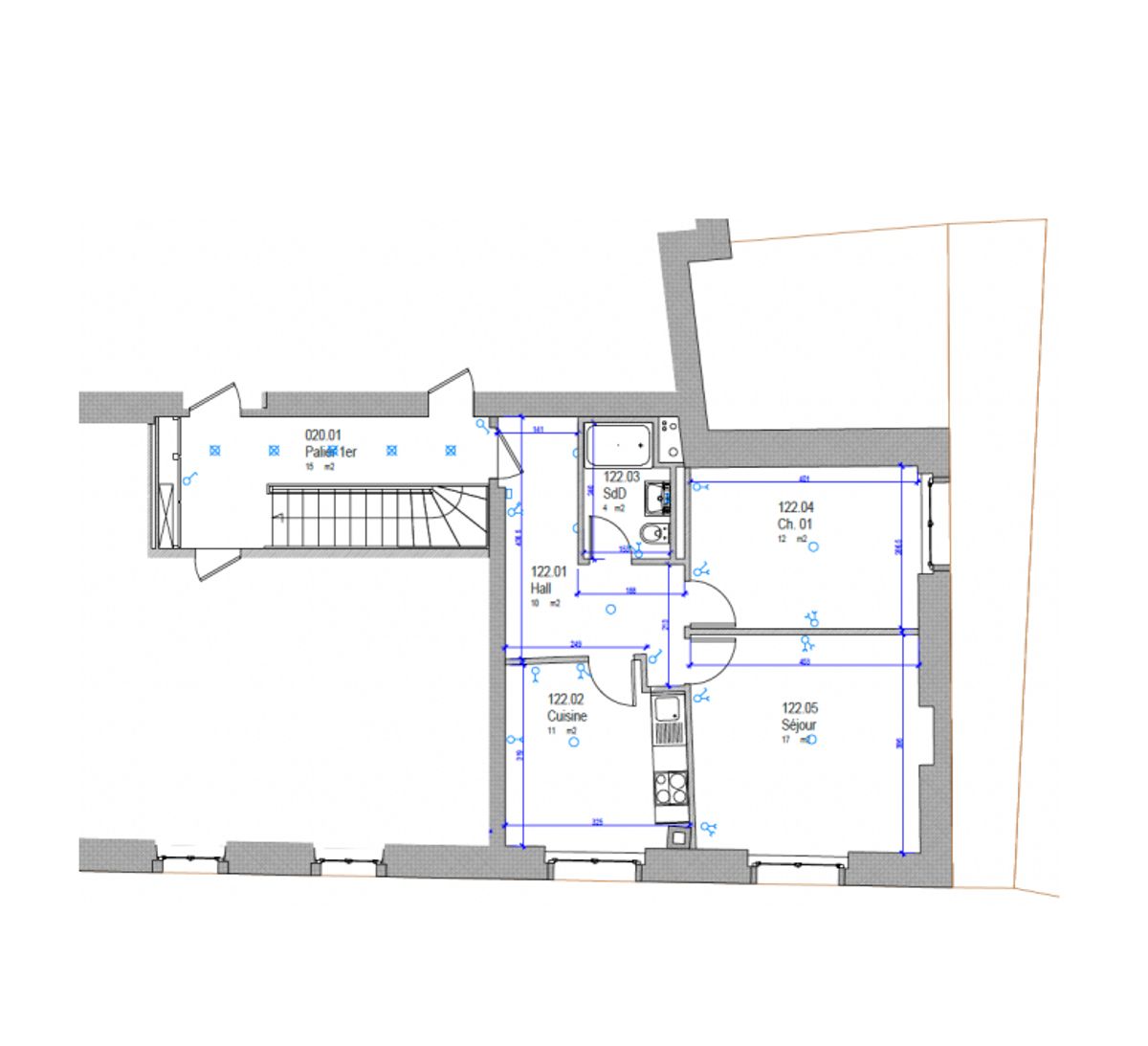 Etoy – Bel appartement de 2,5 pièces de 65 m2 avec vue sur les vignes